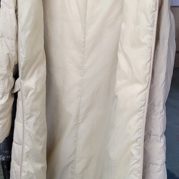 XOXO Women's Off-White Puffer Coat - Picture 7 of 10